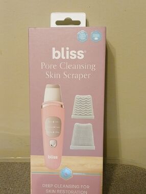 Bliss Pore Cleansing Skin Scraper - Pink